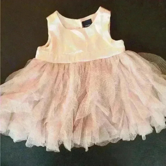 GAP Other - Baby Gap light pink tulle and silk dress size 3-6m
